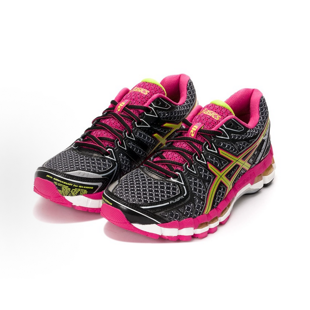 Gel-Kayano 16 - Black / Pink